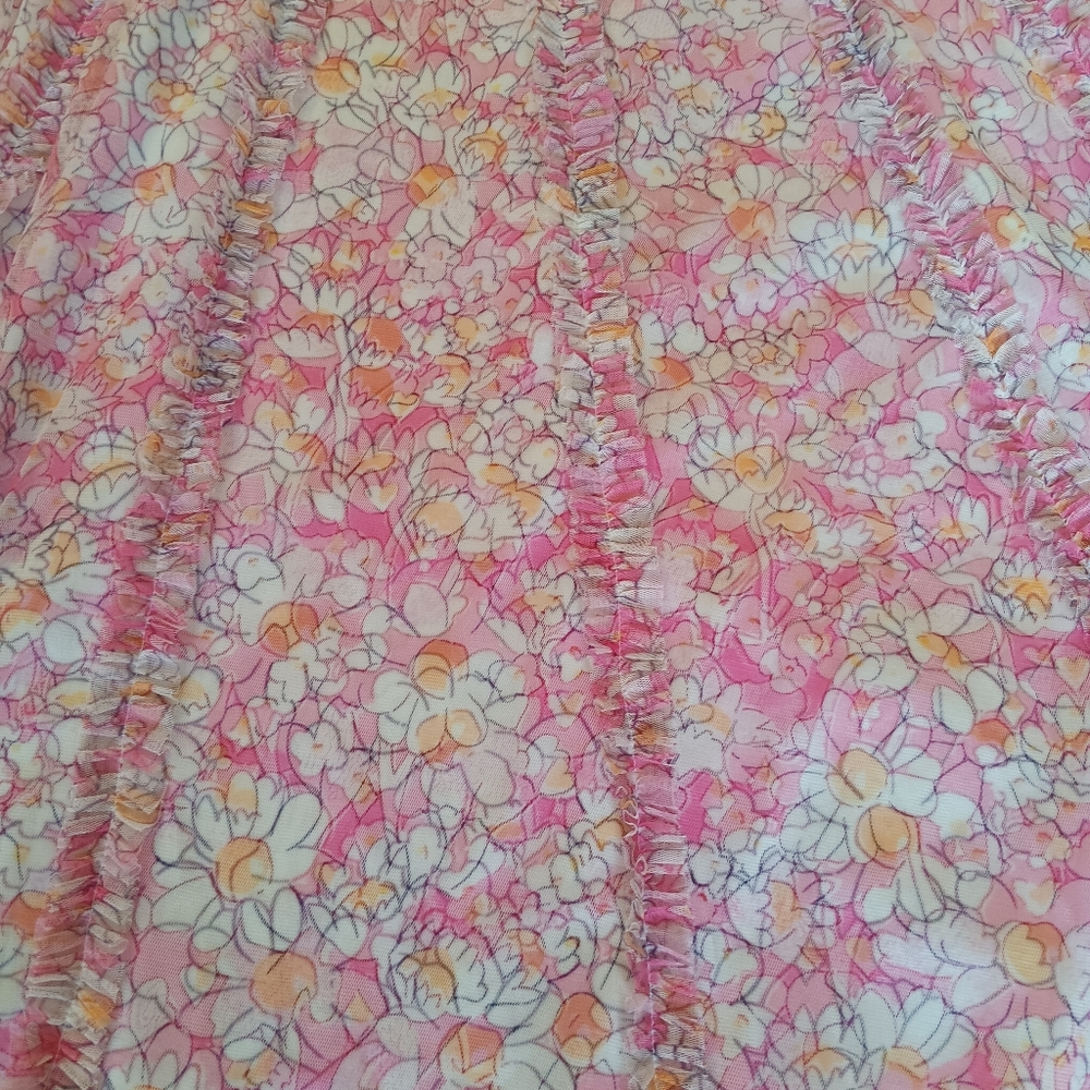 Mac Duggal Pink Floral Dress - Picture 2 of 16